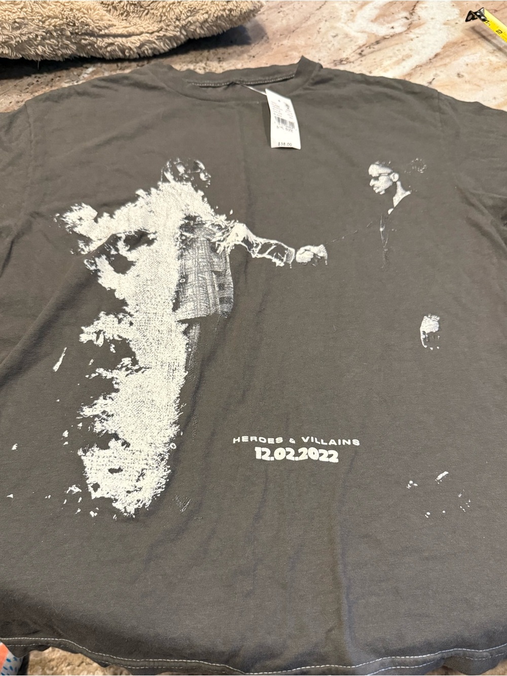 PacSun Metro Boomin Heroes & Villains Graphic T-Shirt – Small – NWT